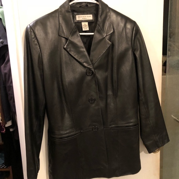 preston and york leather jacket